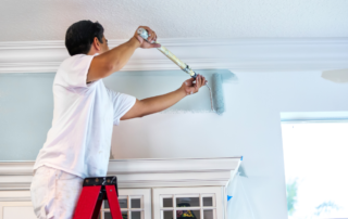 preparing interior painting project